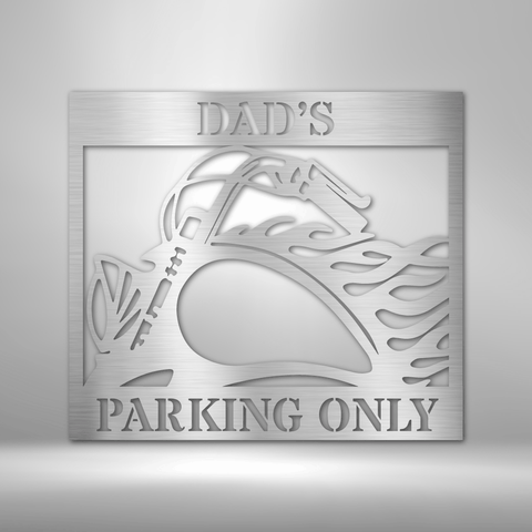 Hog Parking - Steel Sign