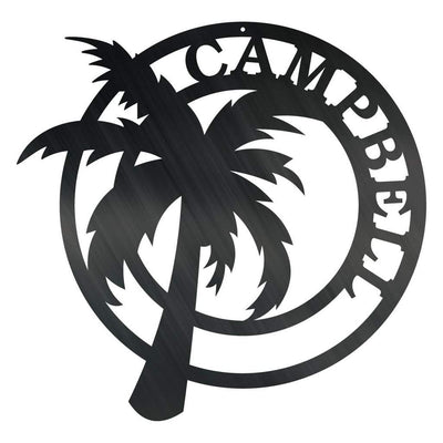 Palm Tree Monogram