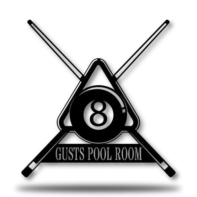 Pool Table Monogram